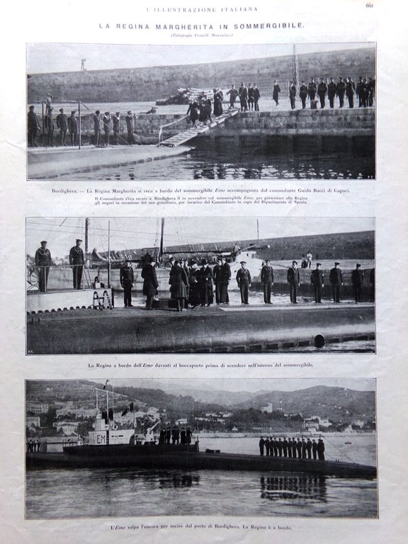 L'Illustrazione Italiana 3 Dicembre 1922 Morte Sonnino Battisti Manzoni Milano | Immagine Gallery 2