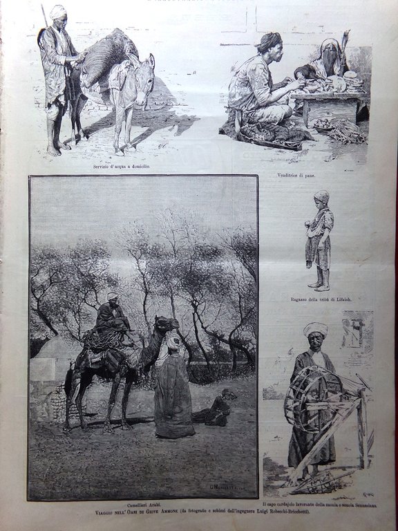 L'Illustrazione Italiana 3 Febbraio 1889 Bombay Praga Rovetta Bacino Spezia …