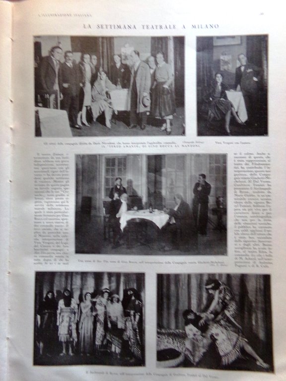 L'Illustrazione Italiana 3 Febbraio 1929 Atene Bologna Firenze Galleria Gentile