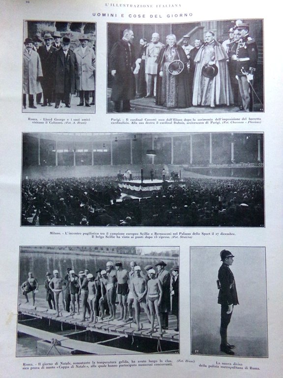 L'Illustrazione Italiana 3 Gennaio 1926 Porta Santa Pio XI Monreale … | Immagine Gallery 2