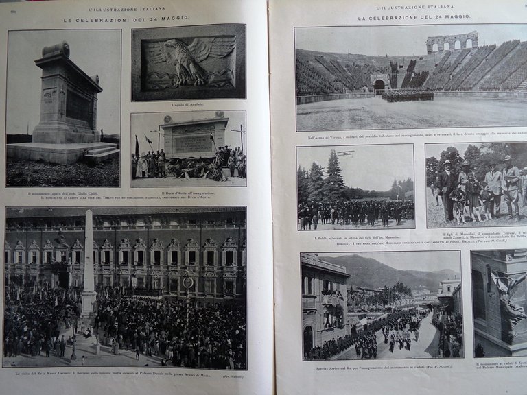 L'Illustrazione Italiana 3 Giugno 1923 Sant'Elia Redipuglia Idroelettrici Terme