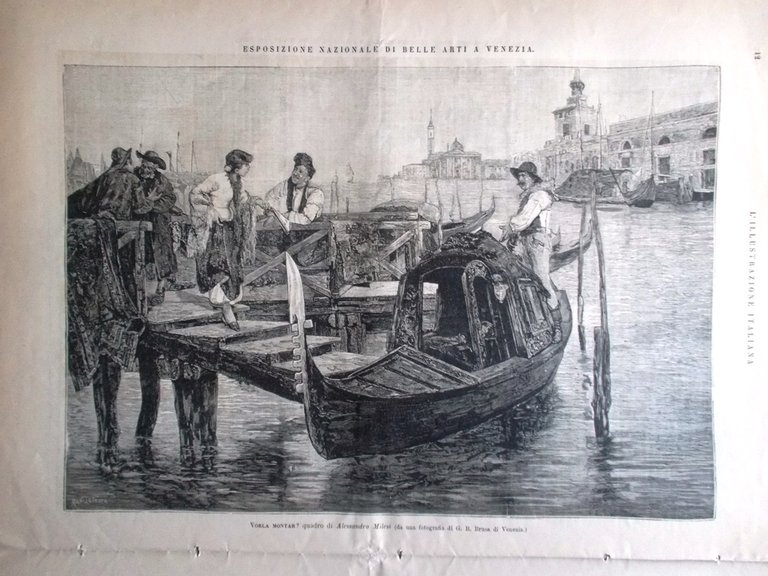 L'illustrazione Italiana 3 Luglio 1887 Filippi Ponte Taranto San Pietro …