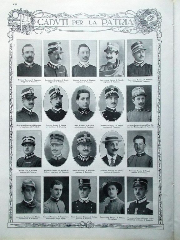 L'illustrazione Italiana 3 Ottobre 1915 WW1 Caruso Croce Rossa Feriti …