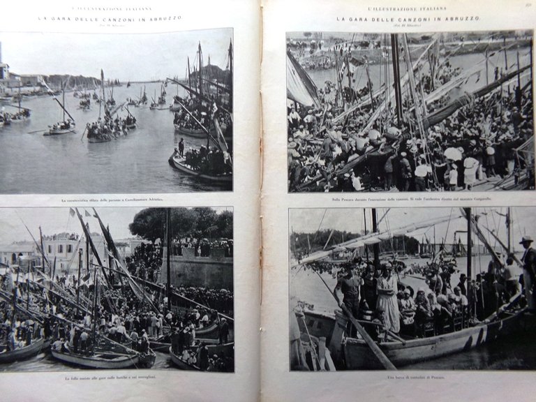 L'Illustrazione Italiana 3 Settembre 1922 Via Roma Palermo Gara Canzoni … | Immagine Gallery 2