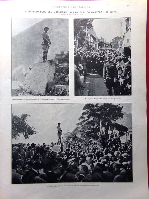 L'Illustrazione Italiana 3 Settembre 1922 Via Roma Palermo Gara Canzoni … | Immagine Gallery 3