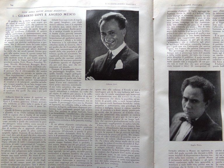 L'illustrazione Italiana 30 Agosto 1931 Musco Govi Ricordi Venezia Castelli …