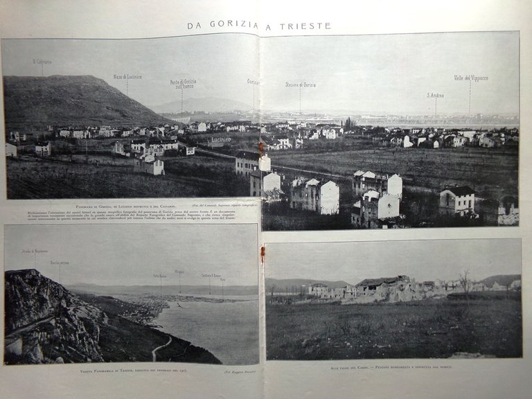 L'illustrazione Italiana 30 Aprile 1916 WW1 Marsiglia Marchetti Pirandello Nero