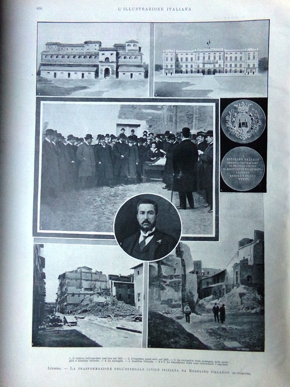 L'Illustrazione Italiana 30 Dicembre 1906 Sciopero Mare Genova Giocattoli Salomè