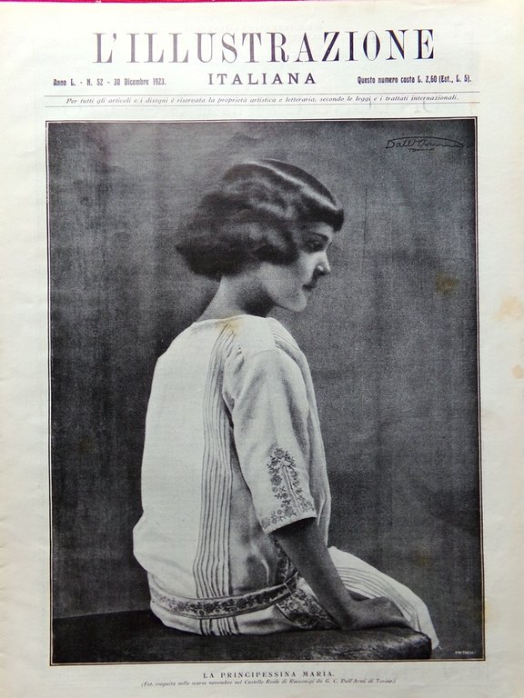 L'Illustrazione Italiana 30 Dicembre 1923 Cartagine Dragoni Assisi Pisa Venezia | Immagine Gallery 1