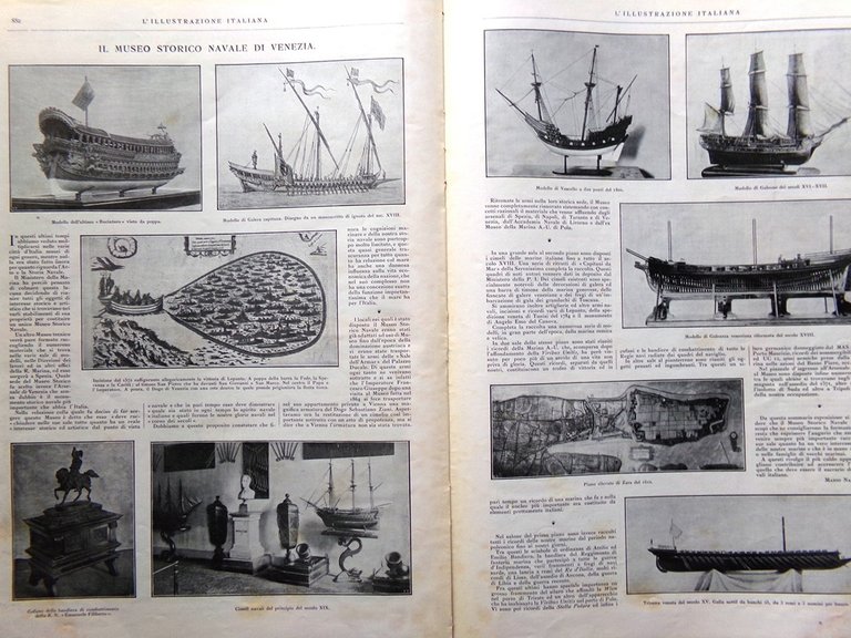 L'Illustrazione Italiana 30 Dicembre 1923 Cartagine Dragoni Assisi Pisa Venezia