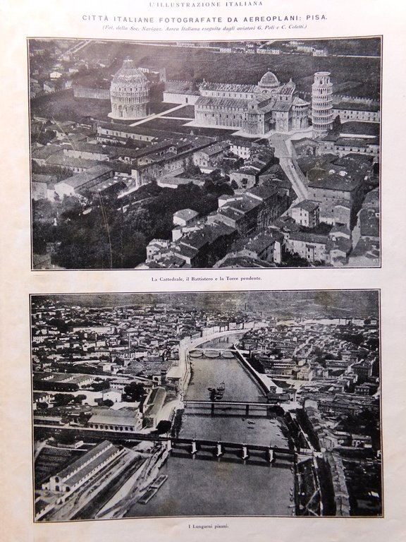 L'Illustrazione Italiana 30 Dicembre 1923 Cartagine Dragoni Assisi Pisa Venezia