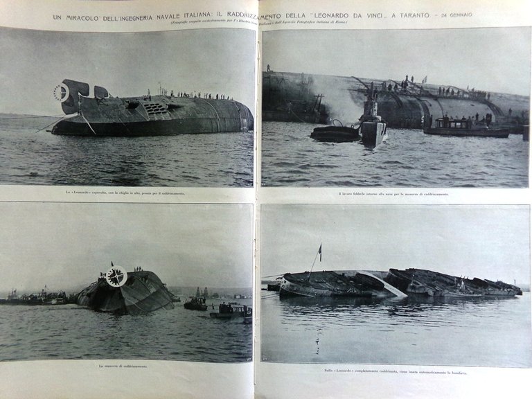 L'Illustrazione Italiana 30 Gennaio 1921 Fiume Innsbruck Porto Milano Mogadiscio