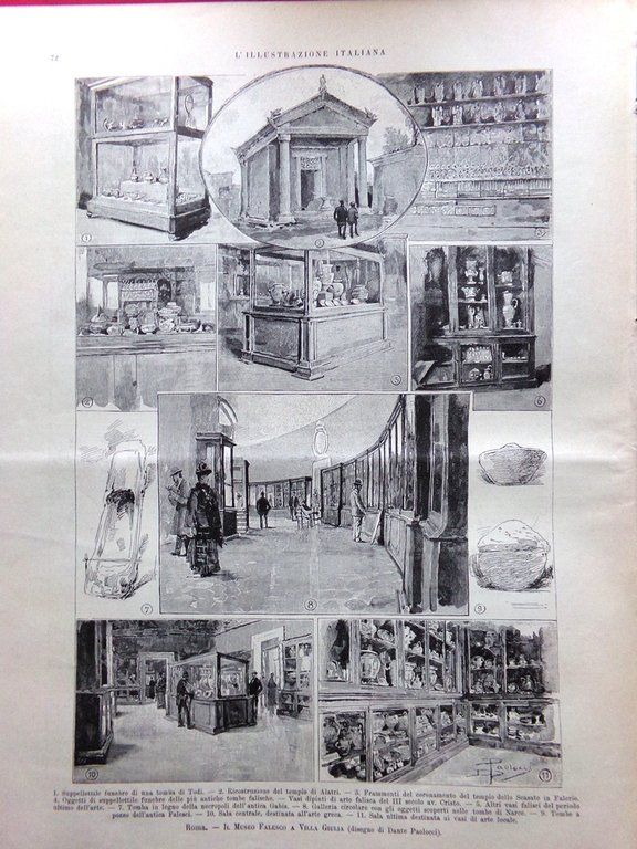L'Illustrazione Italiana 30 Luglio 1893 Tramvai Sforza Re Siam Studena …