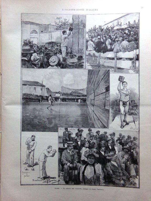 L'Illustrazione Italiana 30 Luglio 1893 Tramvai Sforza Re Siam Studena …
