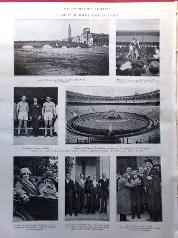 L'Illustrazione Italiana 30 maggio 1926 Mussolini Genova Varsavia Trilussa Pisa | Immagine Gallery 4
