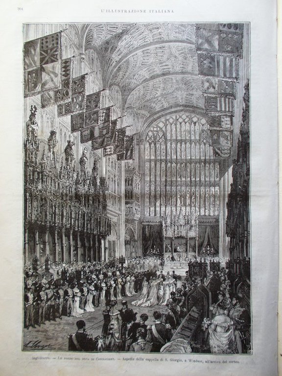 L'Illustrazione Italiana 30 Marzo 1879 Vittoria d'Inghilterra Novara Brescia Re