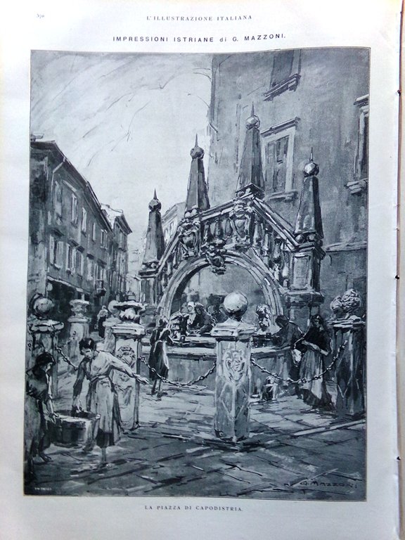 L'Illustrazione Italiana 30 Novembre 1919 XXV Legislatura Nitti Elezioni Sicilia