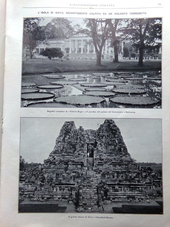 L'Illustrazione Italiana 30 Novembre 1924 Ungheria Marconi Terremoto Giava Siepi | Immagine Gallery 3