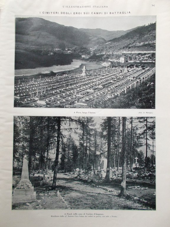 L'Illustrazione Italiana 30 Ottobre 1921 Nazario Sauro Cimiteri Guerra De …