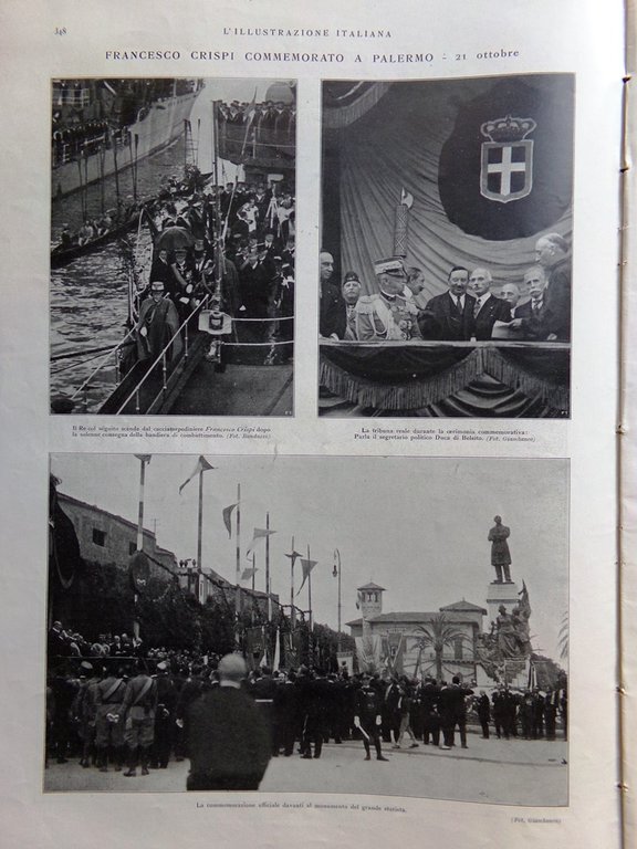 L'Illustrazione Italiana 30 Ottobre 1927 Provincia Savona Marcia su Roma …