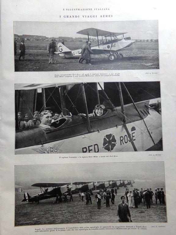 L'Illustrazione Italiana 30 Ottobre 1927 Provincia Savona Marcia su Roma …