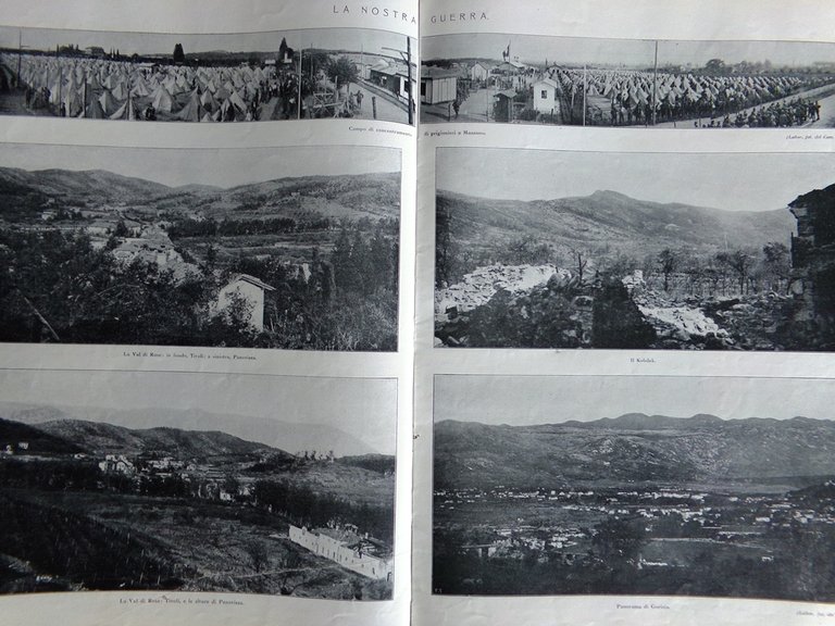 L'Illustrazione Italiana 30 Settembre 1917 WW1 Isonzo Martini Gramatica Soldato