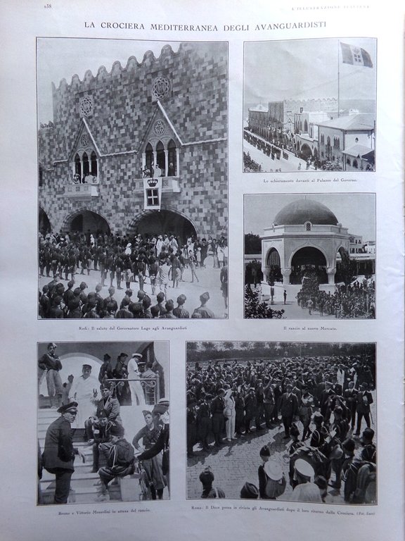 L'Illustrazione Italiana 30 Settembre 1928 Momostenango Venizelos Susegana Arquà