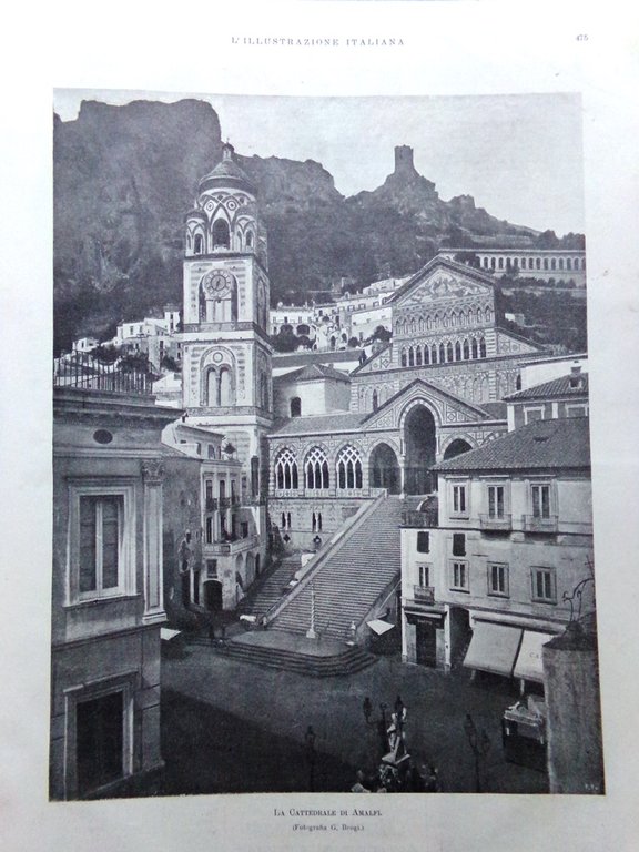 L'Illustrazione Italiana 31 Dicembre 1899 Vaticano Leone Frana Amalfi De …
