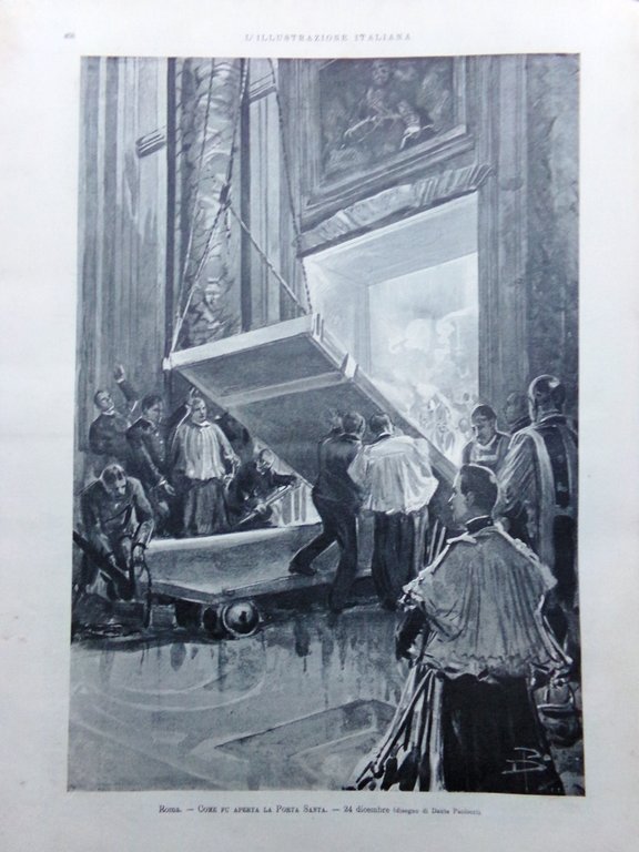 L'Illustrazione Italiana 31 Dicembre 1899 Vaticano Leone Frana Amalfi De …