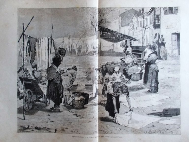 L'Illustrazione Italiana 31 Luglio 1881 Cometa Cruls Desenzano Casa Dante …