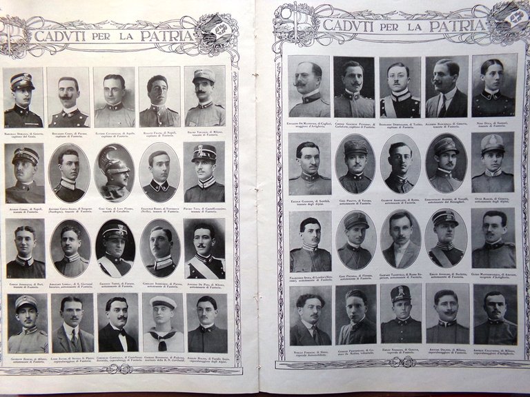 L'illustrazione Italiana 31 Ottobre 1915 WW1 Edith Cavell Raggi Tolmino …