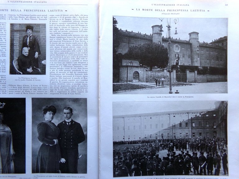 L'Illustrazione Italiana 31 Ottobre 1926 Camposanto Pisa Laetitia Australia Duce | Immagine Gallery 3