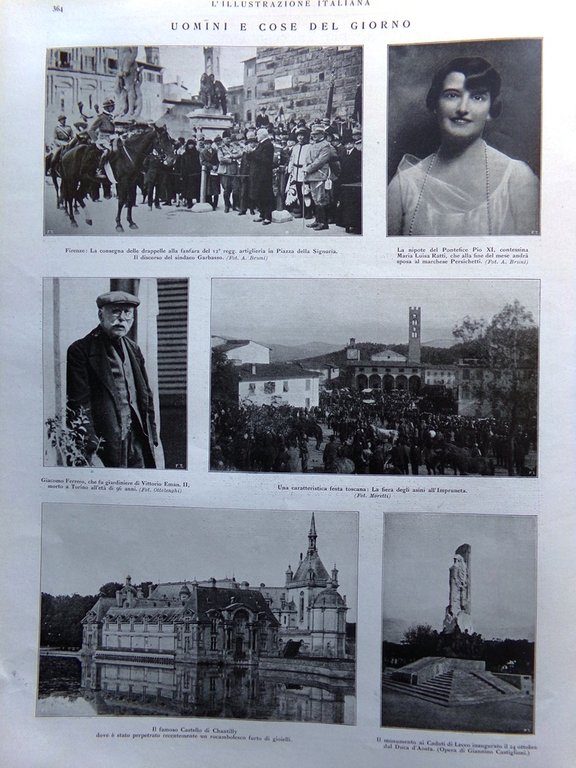 L'Illustrazione Italiana 31 Ottobre 1926 Camposanto Pisa Laetitia Australia Duce | Immagine Gallery 4
