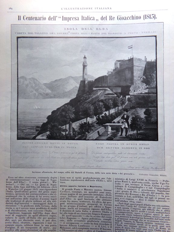 L'illustrazione Italiana 4 Aprile 1915 WW1 Gioacchino Murat Tommasini Dardanelli