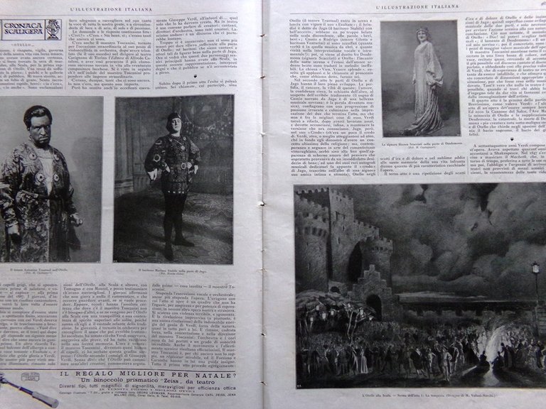 L'Illustrazione Italiana 4 Dicembre 1927 Otello Rovereto Pio XI Brera …