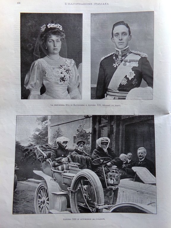 L'Illustrazione Italiana 4 Febbraio 1906 Sempione Moti di Shangai Excelsior …