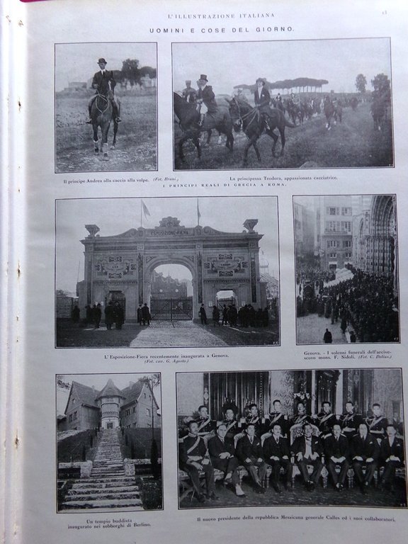 L'Illustrazione Italiana 4 Gennaio 1925 Papa Apertura Porta Santa Notizie … | Immagine Gallery 4