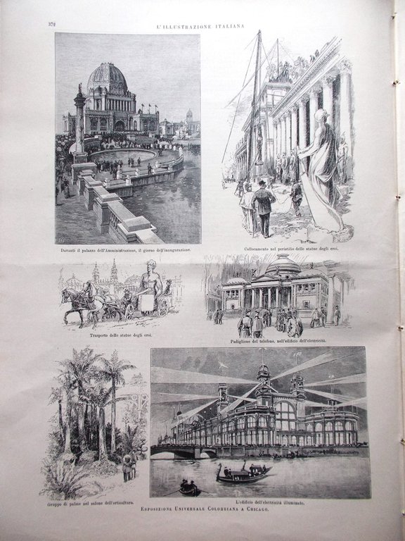 L'Illustrazione Italiana 4 Giugno 1893 Ossario Palestro Modena Lava Etna …