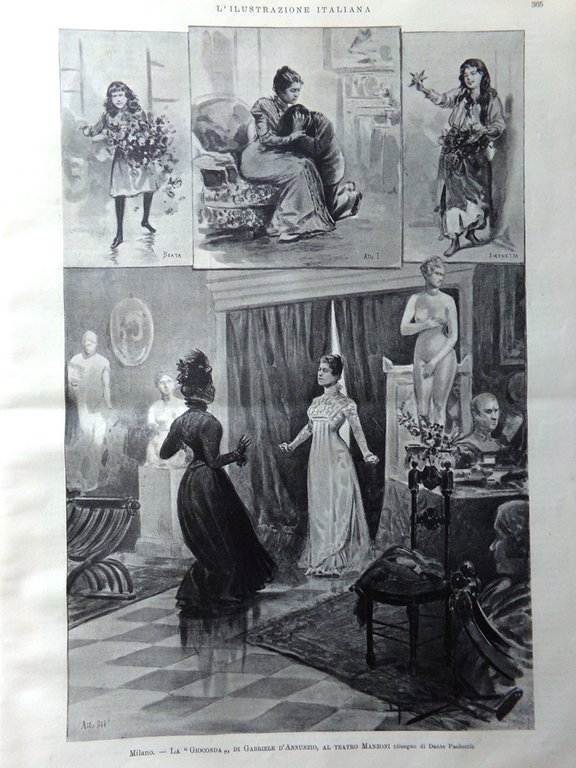 L'Illustrazione Italiana 4 Giugno 1899 Speciale sul Centenario Pila Volta …