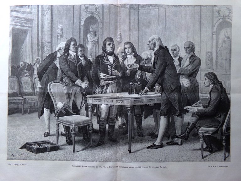 L'Illustrazione Italiana 4 Giugno 1899 Speciale sul Centenario Pila Volta …