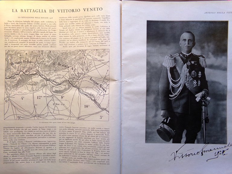 L'Illustrazione Italiana 4 Novembre 1928 Numero Speciale sul Decennale Vittoria