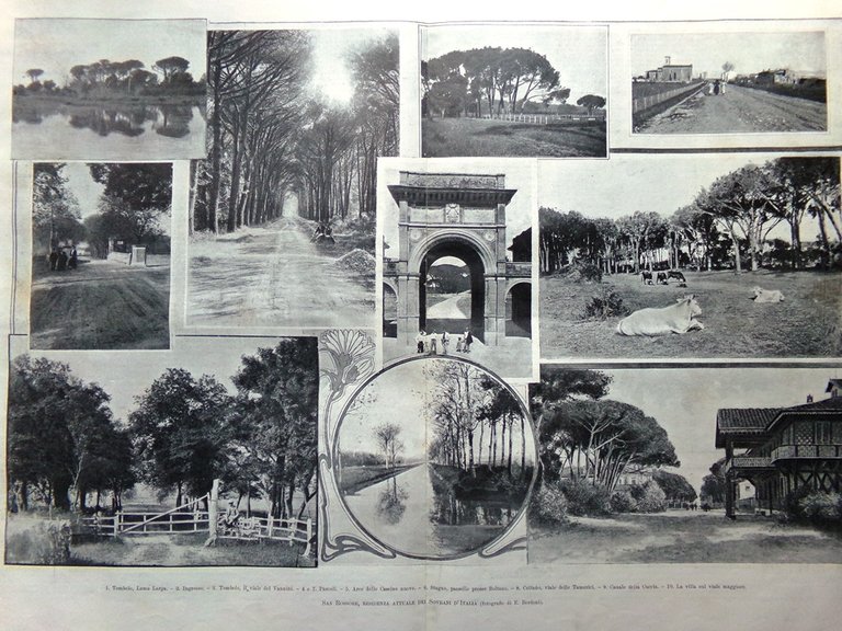 L'Illustrazione Italiana 4 Ottobre 1903 Ponte Po Grottaferrata Pio X …