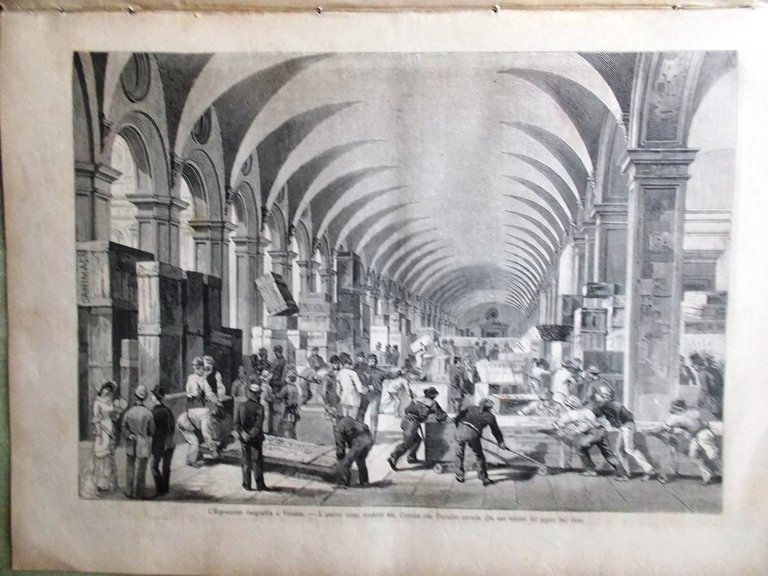 L'Illustrazione Italiana 4 Settembre 1881 Lago Como Garfield Matteucci Bagnoli