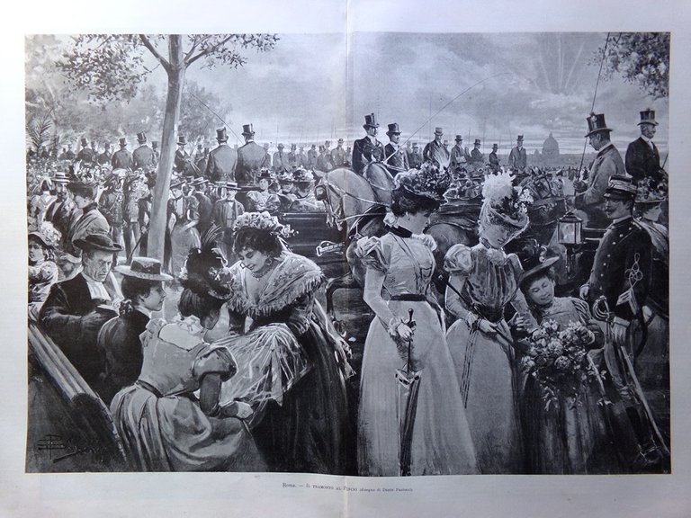 L'Illustrazione Italiana 4 Settembre 1898 Bonvicino Restauri Henry Guglielmina