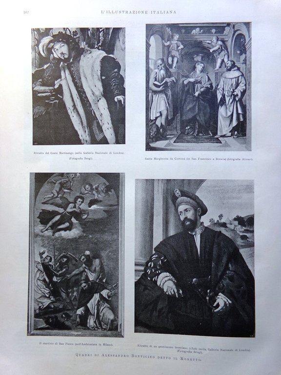 L'Illustrazione Italiana 4 Settembre 1898 Bonvicino Restauri Henry Guglielmina