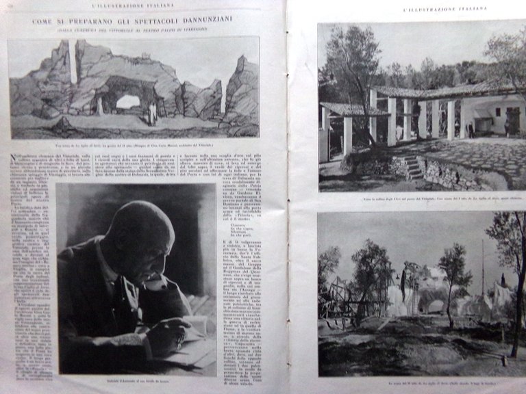 L'Illustrazione Italiana 4 Settembre 1927 Aviazione Potemkin D'Annunzio Saturnia