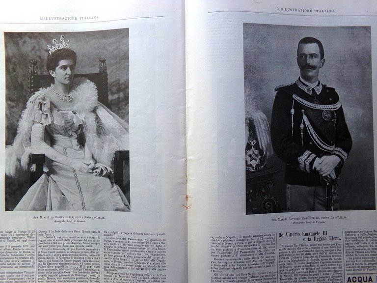 L'Illustrazione Italiana 5 Agosto 1900 Regicidio Umberto I a Monza …