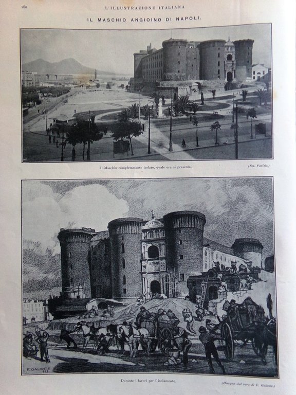 L'Illustrazione Italiana 5 Agosto 1923 Villa Caldogno Maschio Angioino Olimpiadi