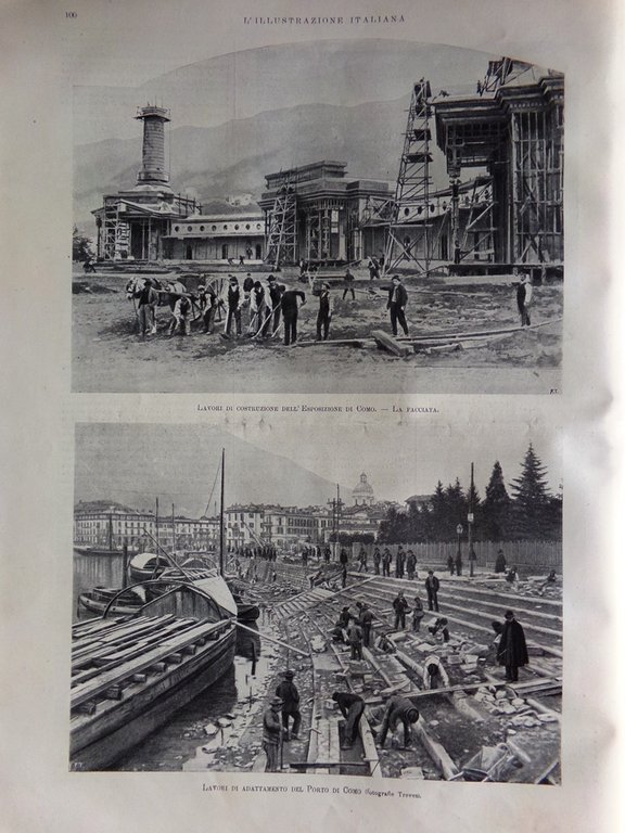 L'Illustrazione Italiana 5 Febbraio 1899 Antico Centro di Firenze Expo …