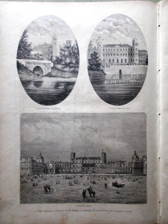 L'Illustrazione Italiana 5 Giugno 1881 Milano Sant'Ambrogio Ospedale Issi Tunisi